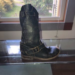 freebird buckle boot black